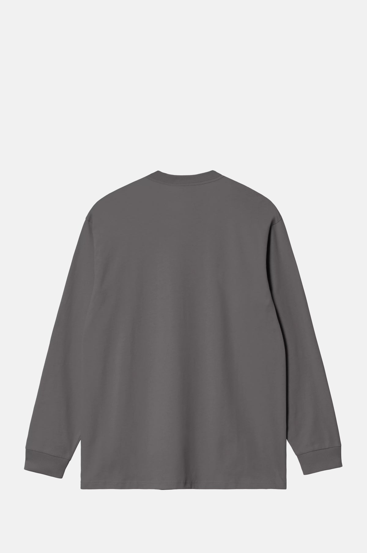 L/S American Script T-Shirt Graphite