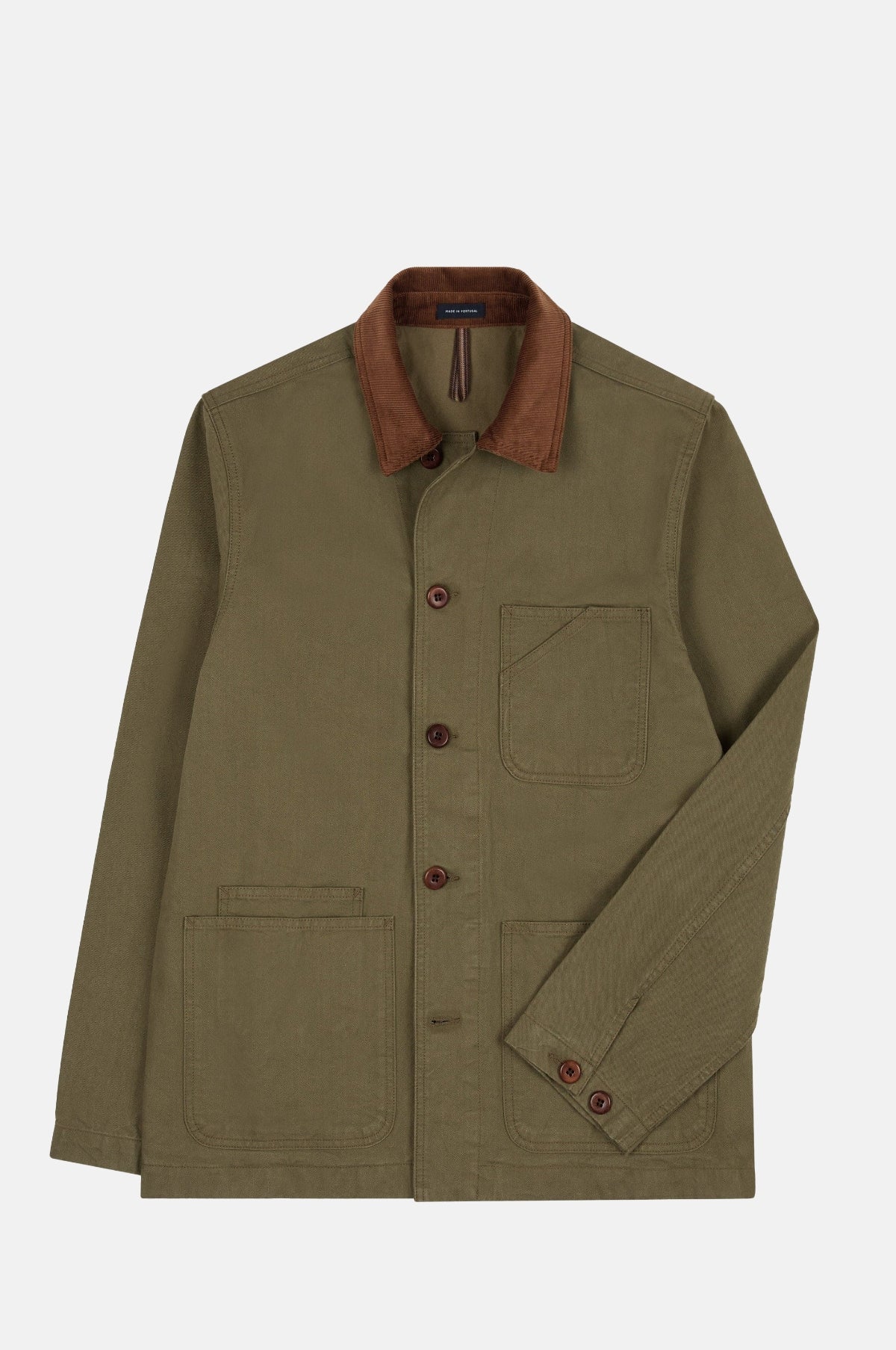 Twill Fatigue Jacket Khaki