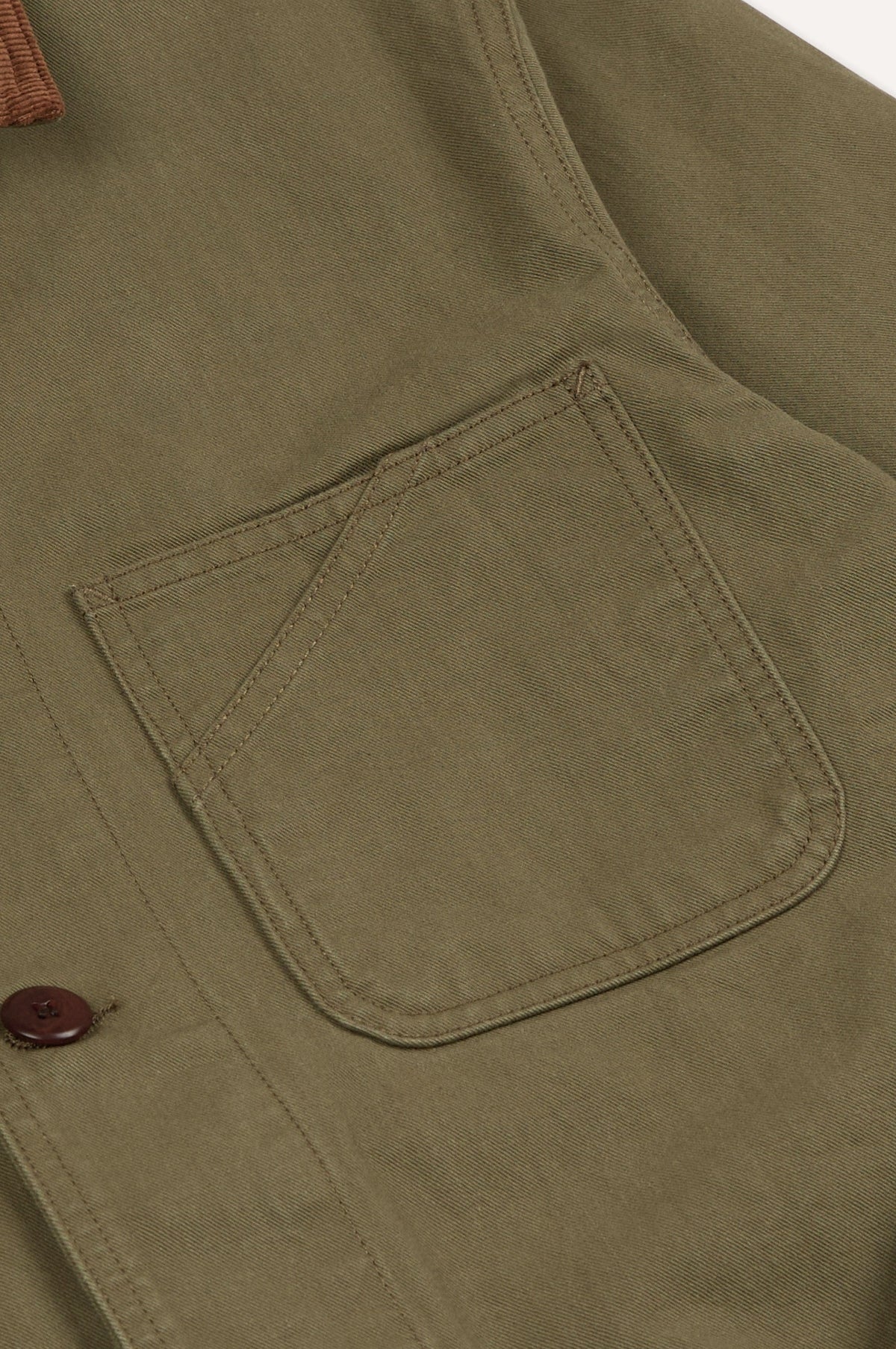 Twill Fatigue Jacket Khaki