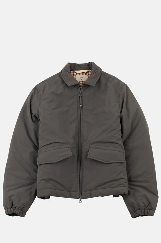Wadded Bomber Dark Olive