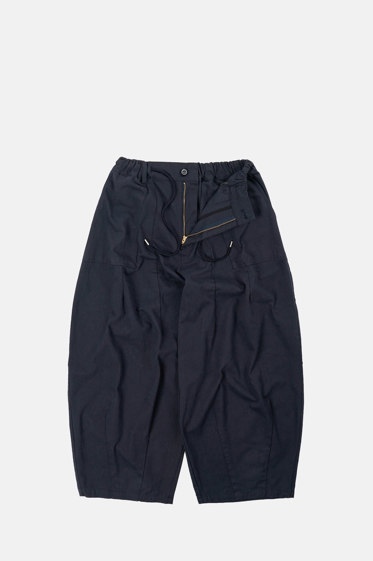 Twill Balloon Pants Navy