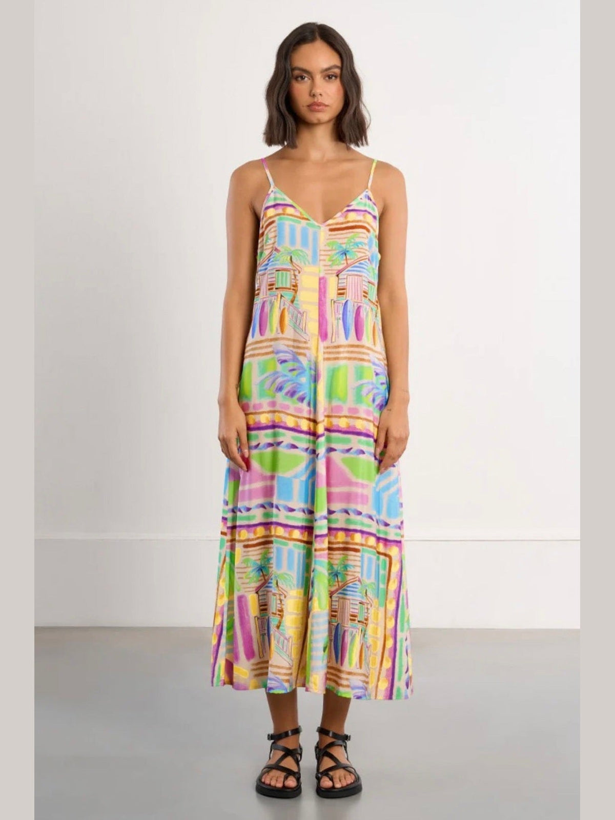 Multi Maui Dress