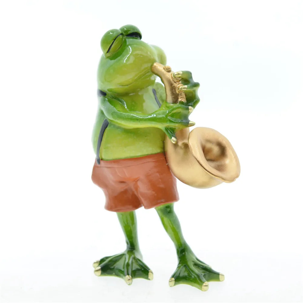 ArtZ® Croak ‘n’ Roll Frog Sculpture
