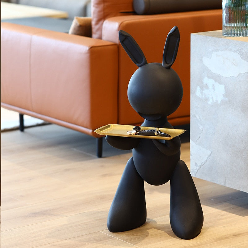 ArtZ® I'm All Ears Abstract Sculpture Tray Table
