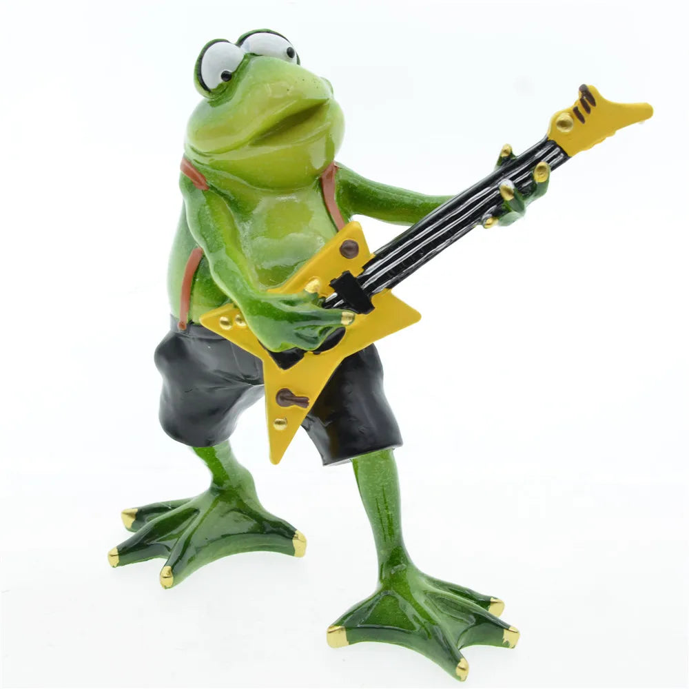 ArtZ® Croak ‘n’ Roll Frog Sculpture