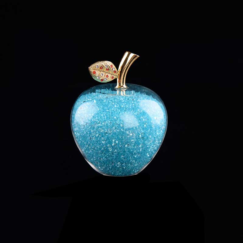 ArtZ® Handmade Crystal Apple Figurine