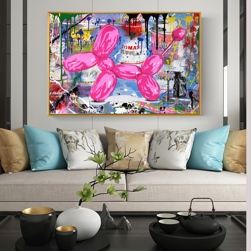 ArtZ® Balloon Dog Painting