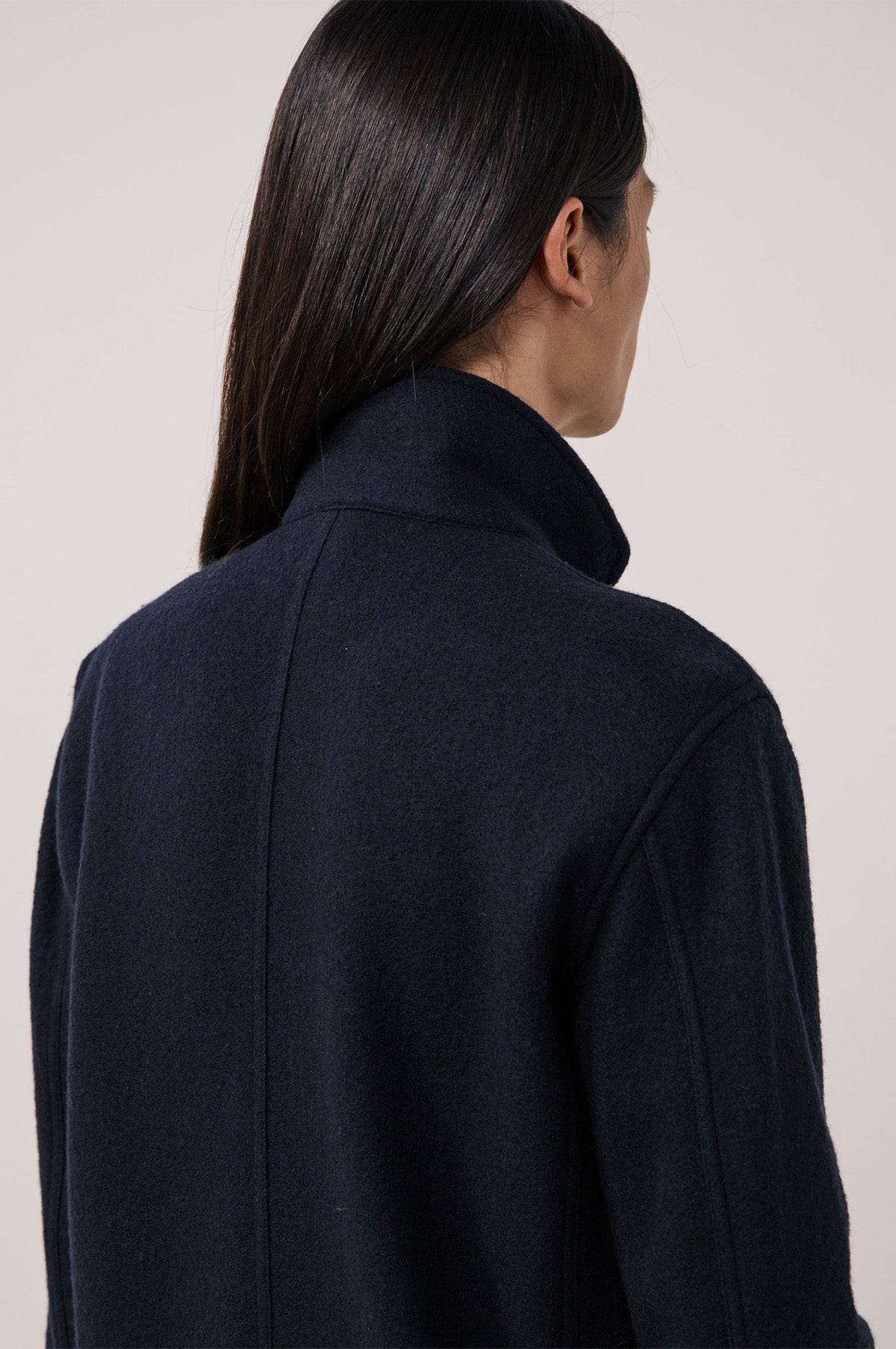 BW Light Knitted Jacket Navy
