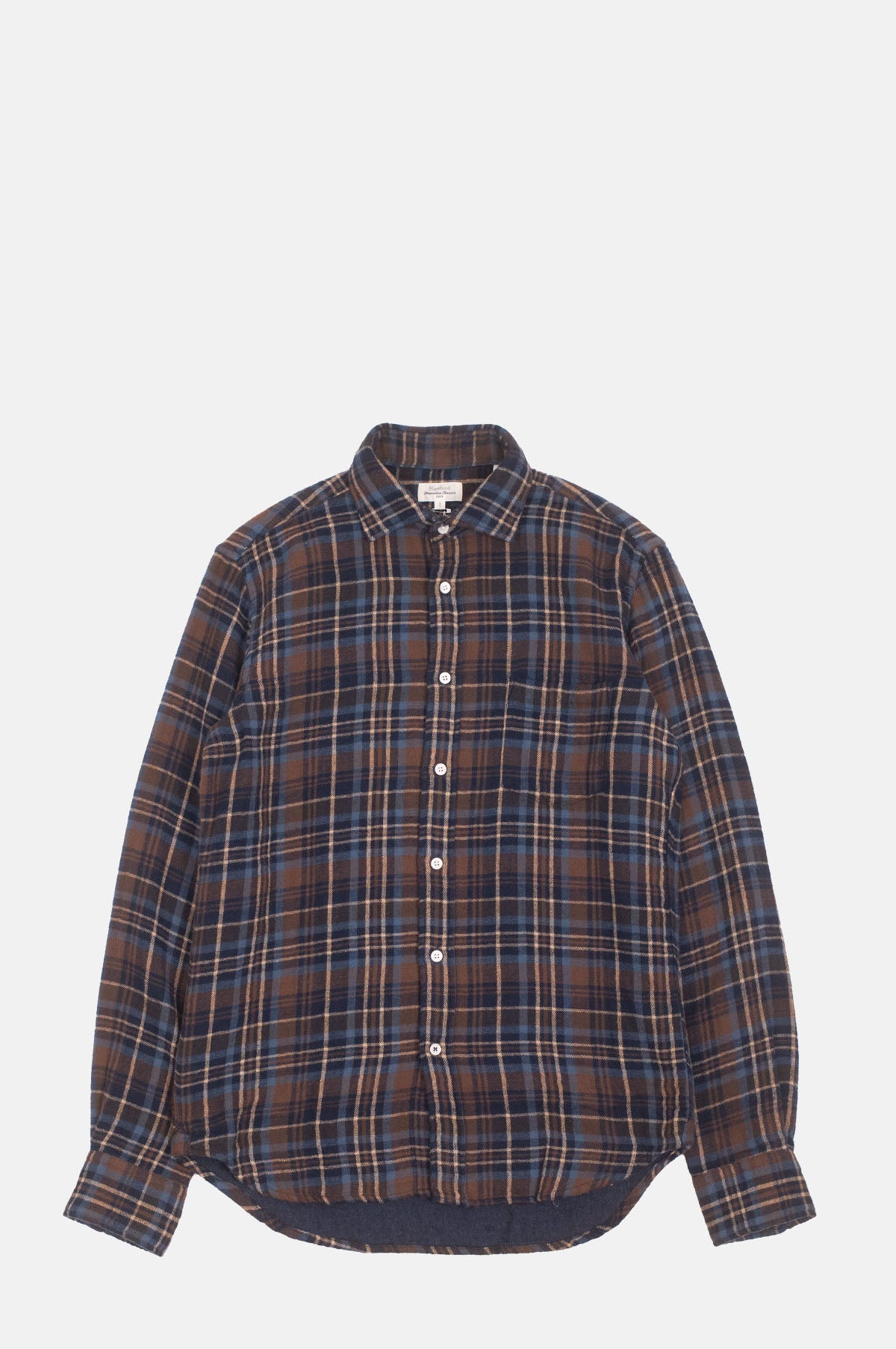 Paul Shirt Brown & Blue