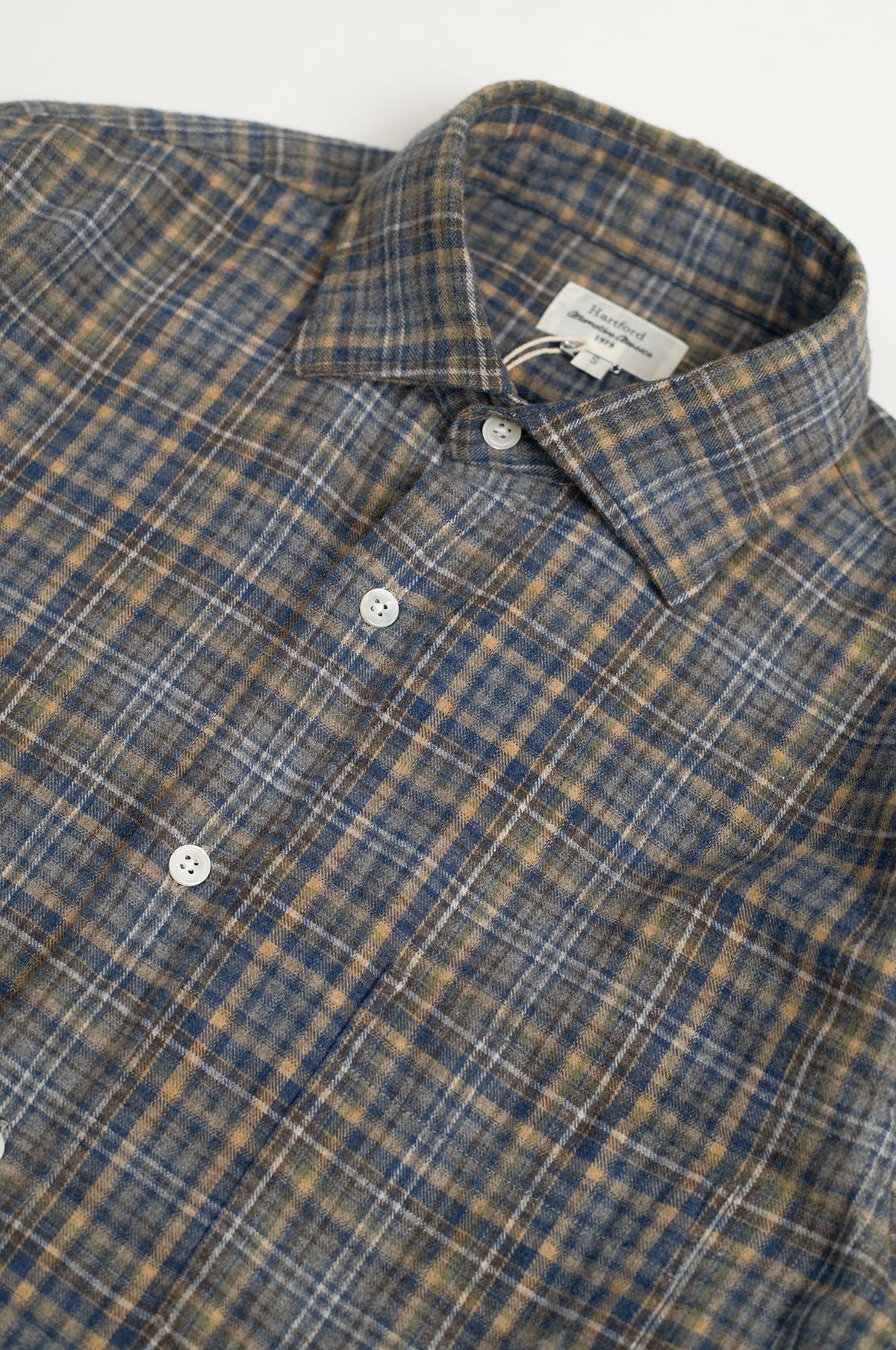 Paul Shirt Plaid Grey
