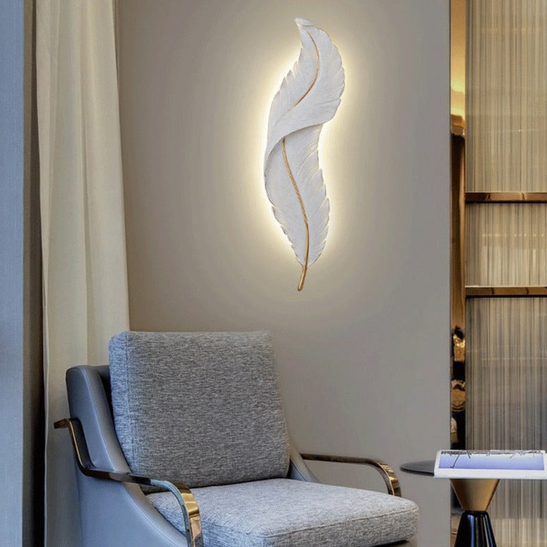 ArtZ® Nordic Feather Wall Lamp