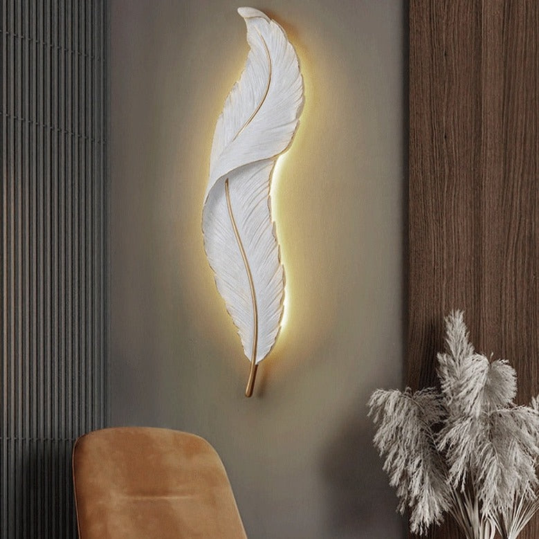 ArtZ® Nordic Feather Wall Lamp