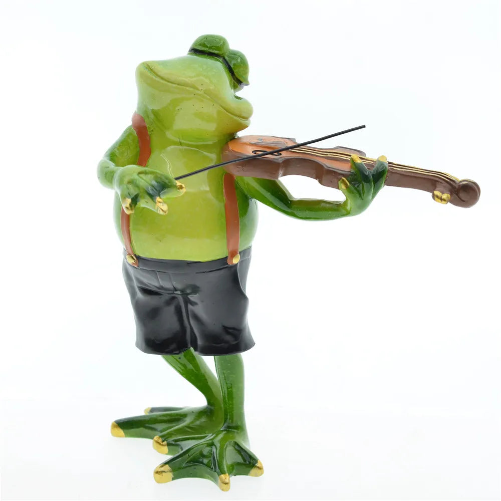 ArtZ® Croak ‘n’ Roll Frog Sculpture