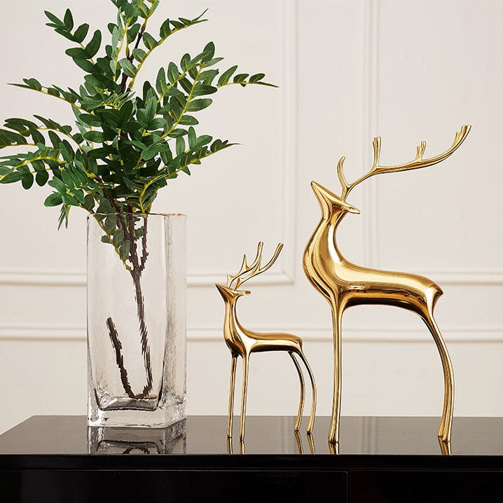 ArtZ® Abstract Nordic Reindeer Sculptures
