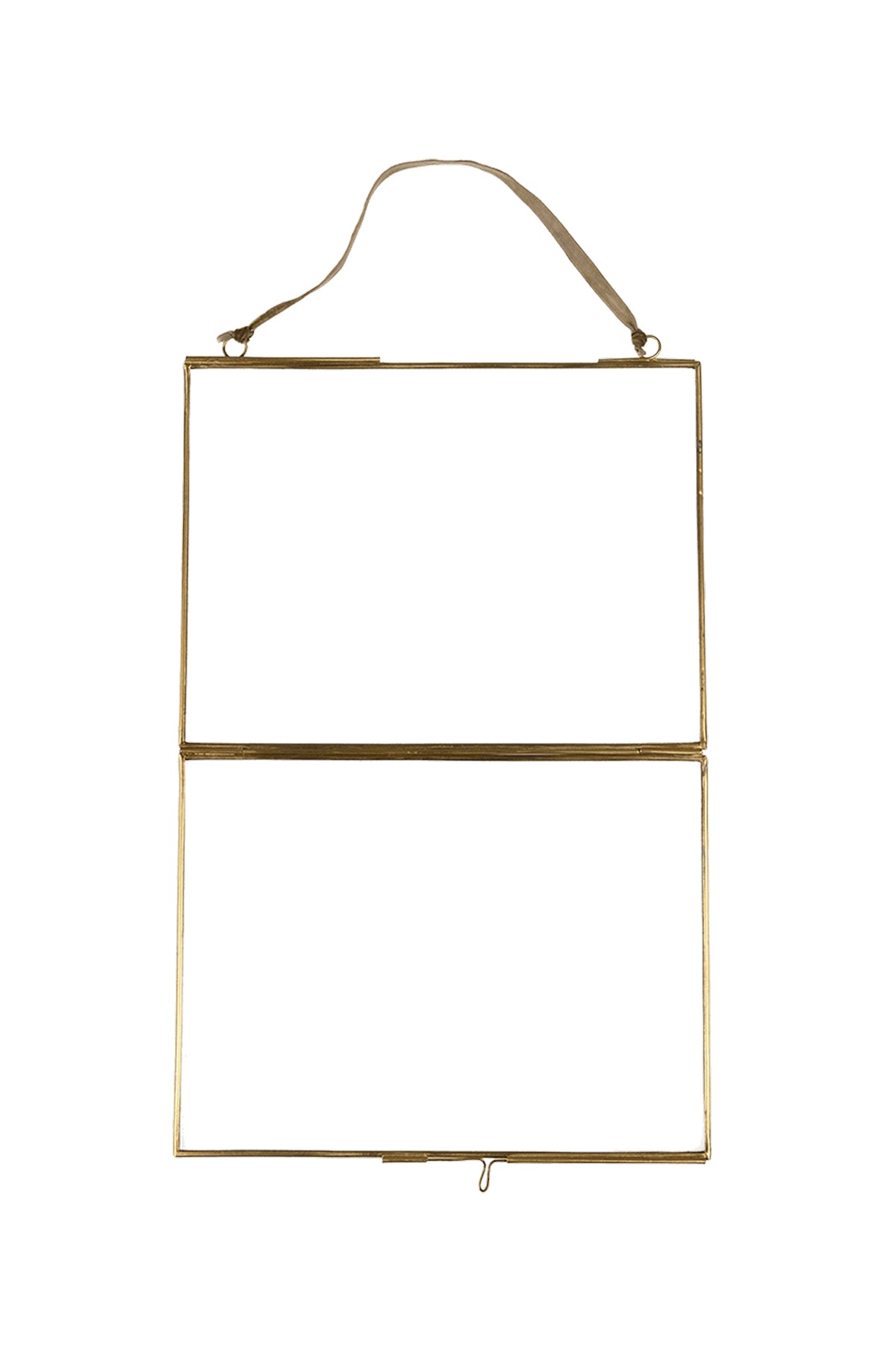 Landscape Hanging Brass Frame 20x15cm