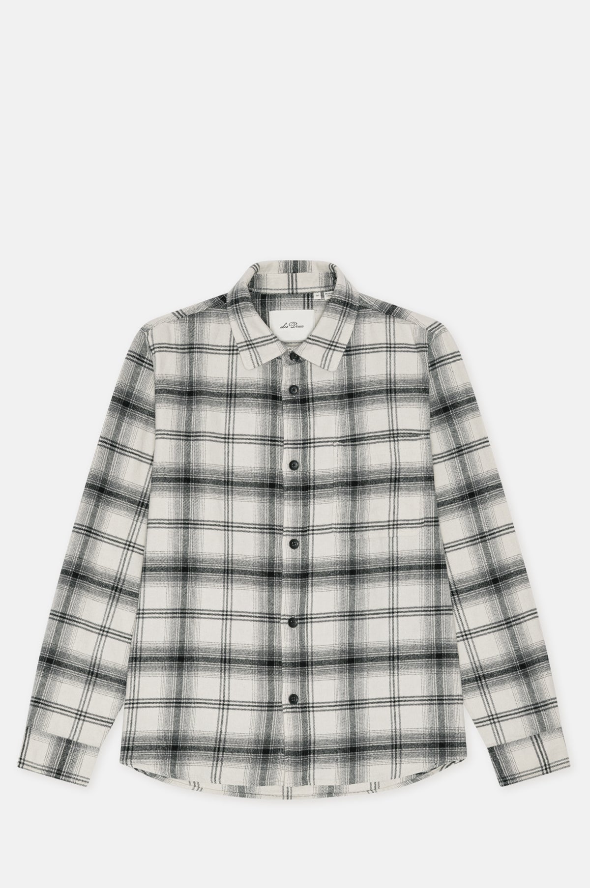 Check Overshirt Black