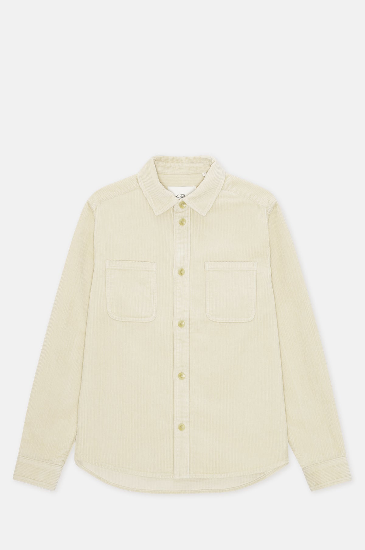 Corduroy Overshirt Ivory