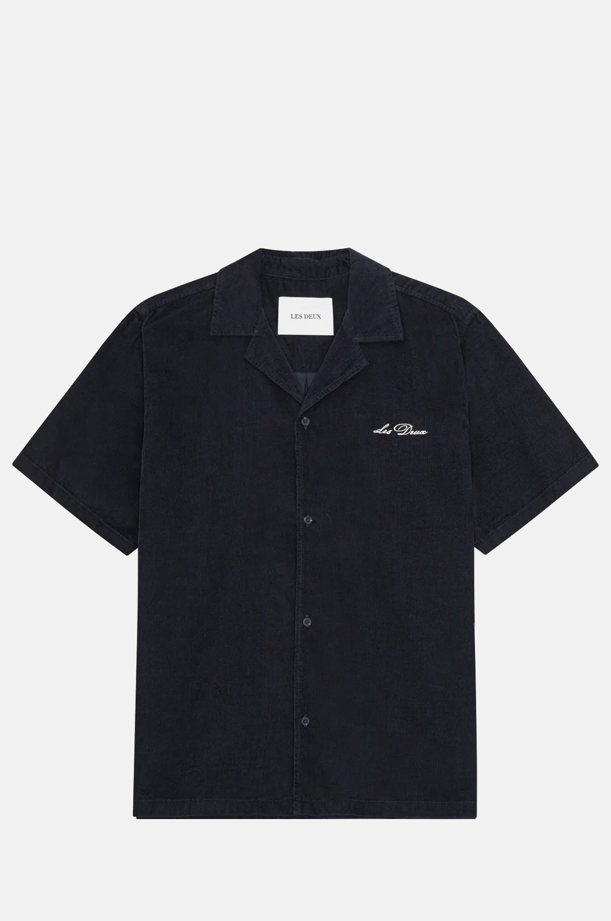 Signature Mini Cord SS Shirt Dark Blue Night