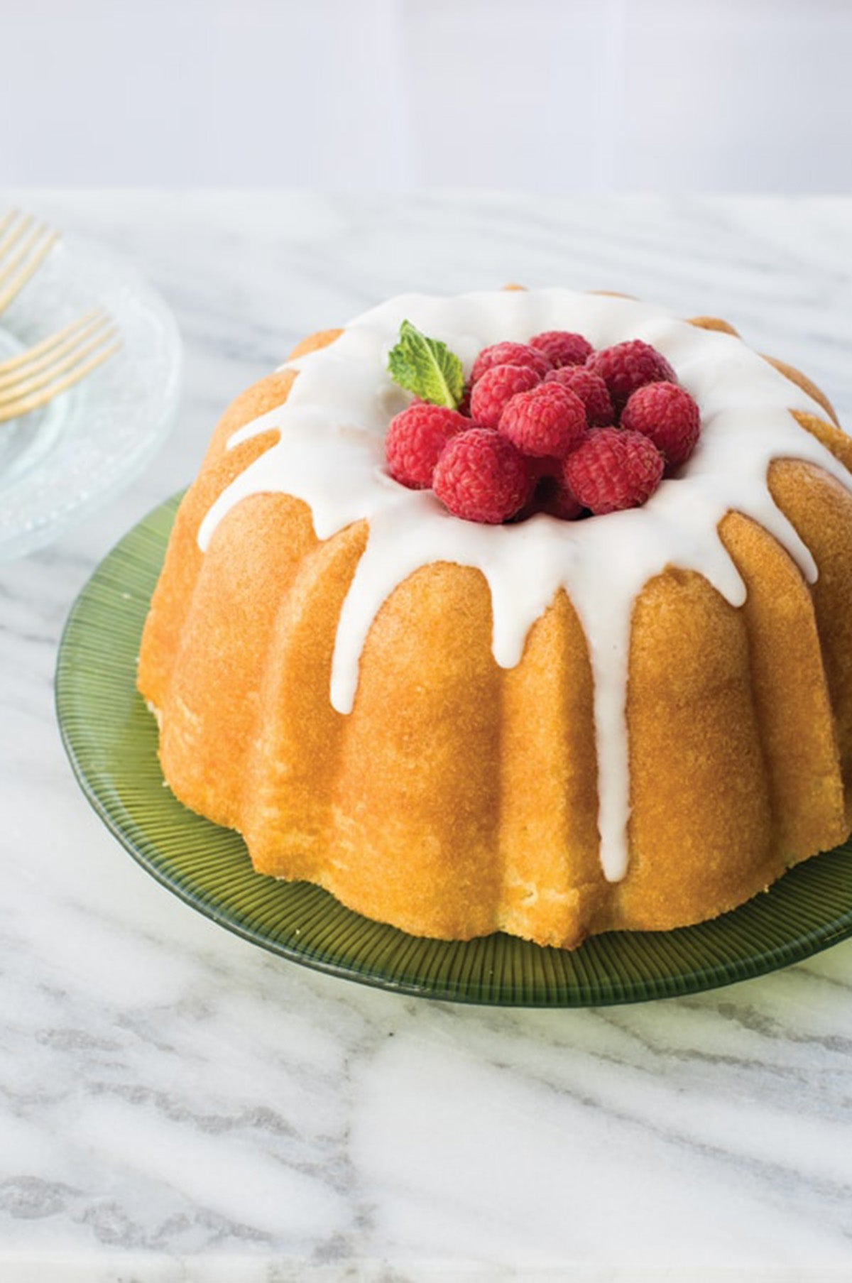 Gold 6 Cup Anniversary Bundt Pan