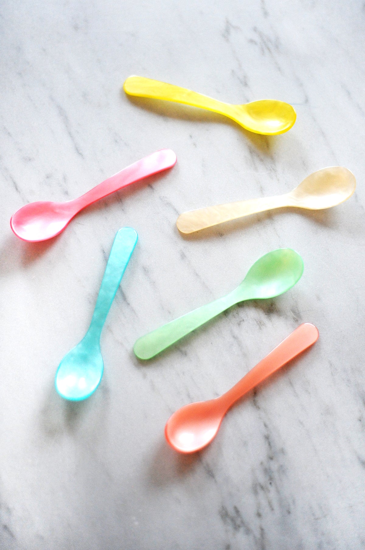 Egg Spoon Apple Green