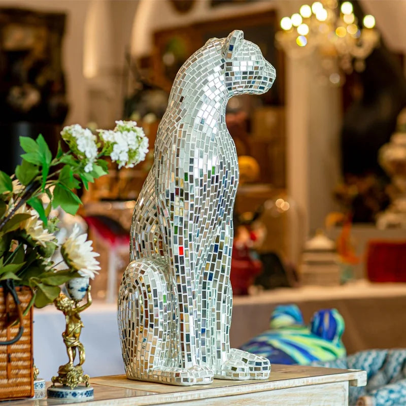 ArtZ® Guardian of Grace Leopard Sculpture