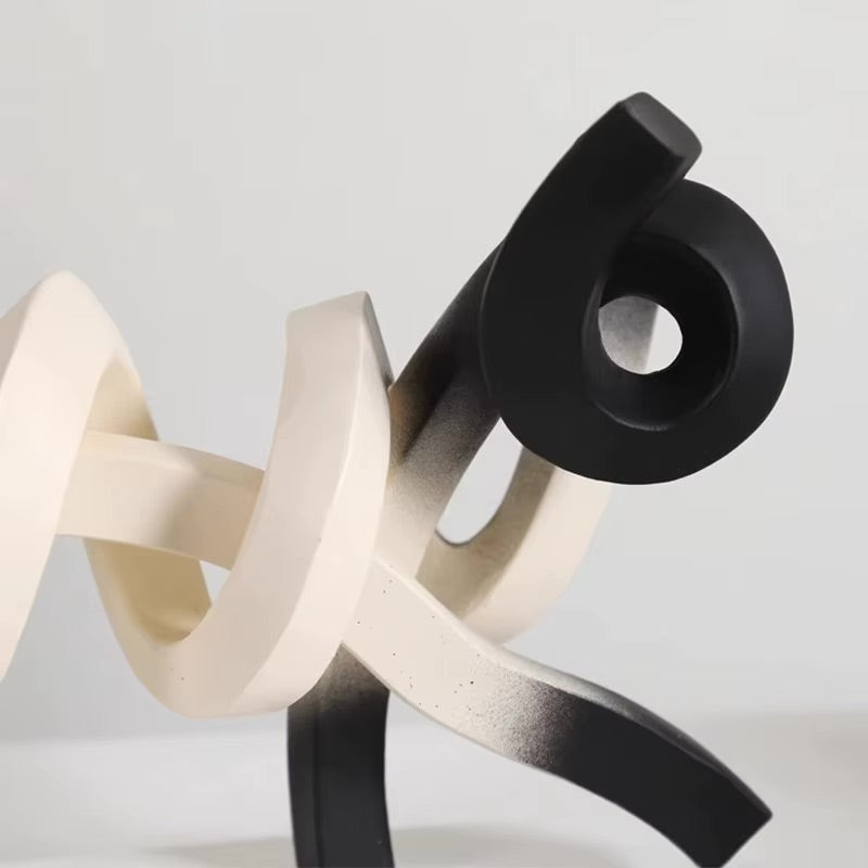 ArtZ® Meowdern Lines Cat Sculpture