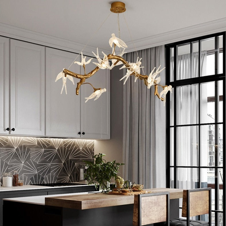 ArtZ® Swallow Ceiling Lamp