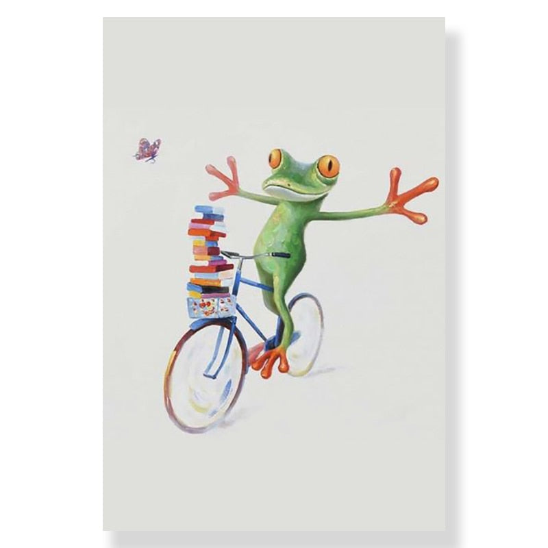 ArtZ® Most Interesting Frog In The World Paintings