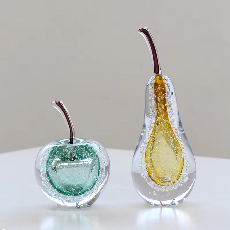 ArtZ® Aurora Glass Fruit Sculpture