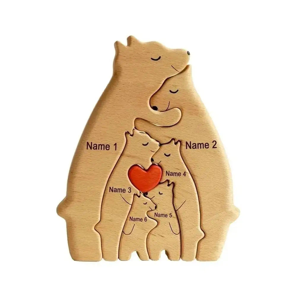 ArtZ® Wooden Bear Sculptures