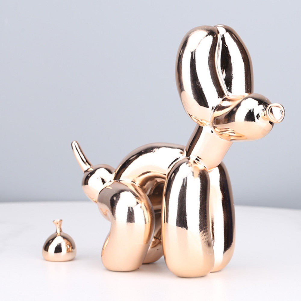 ArtZ® Balloon Dog Doing Business Sculpture