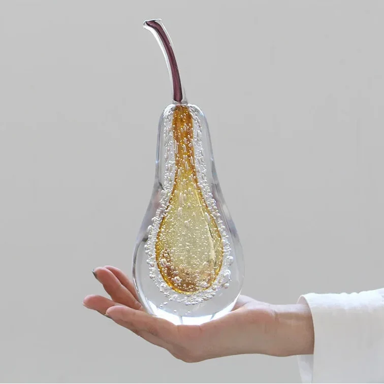 ArtZ® Aurora Glass Fruit Sculpture