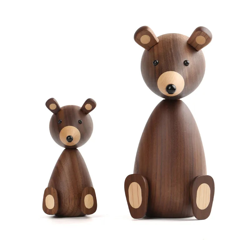 ArtZ® Nordic Wooden Bear Sculptures