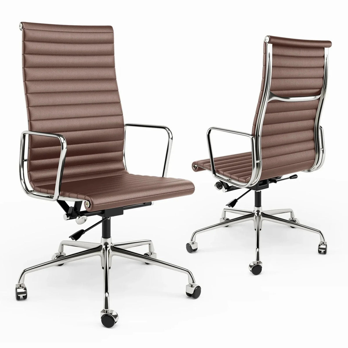ArtZ® Nordic Design Leather Executive Office Chair