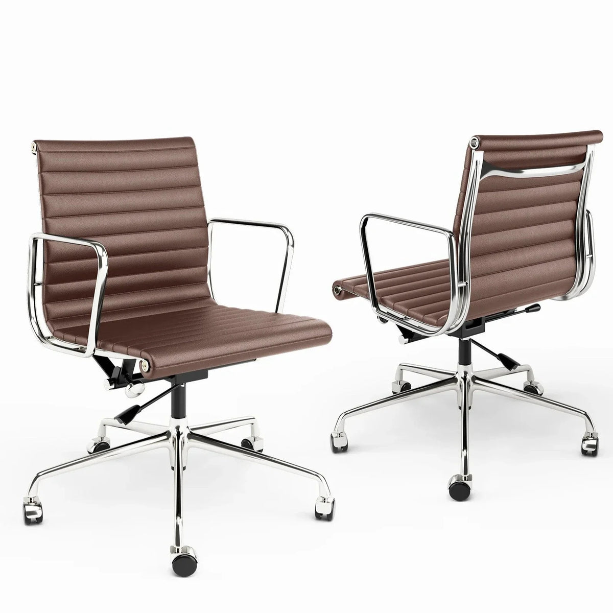 ArtZ® Nordic Design Leather Executive Office Chair