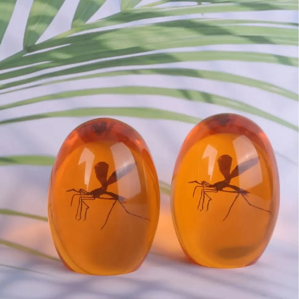 ArtZ® Amber Wing Paperweight Ornament
