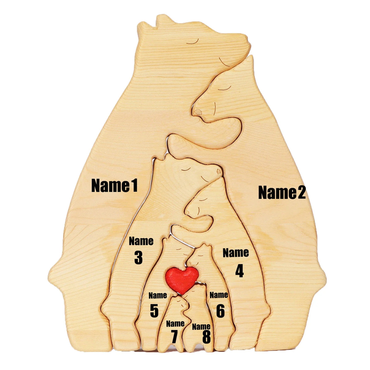 ArtZ® Wooden Bear Sculptures