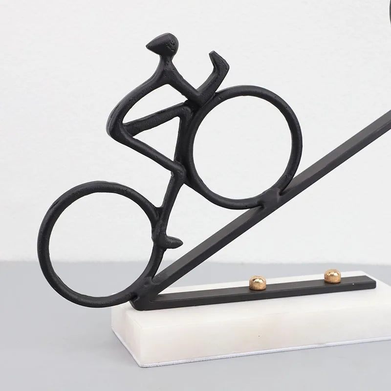 ArtZ® Minimalist Momentum Bike Sculpture