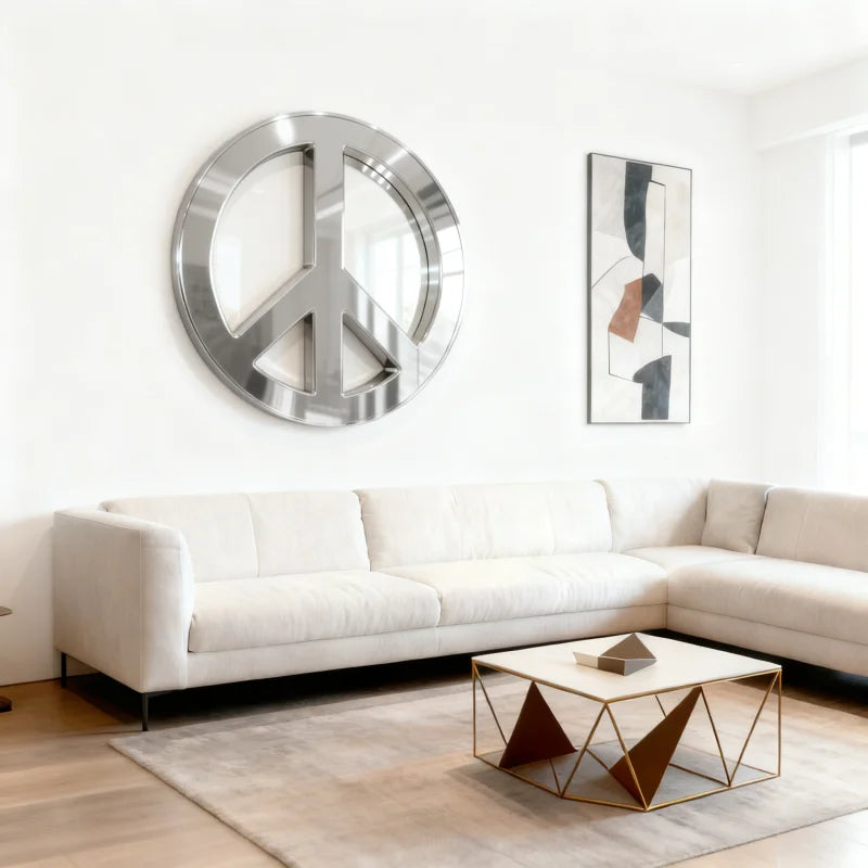 ArtZ® Reflect Peace Stainless Steel Sculpture