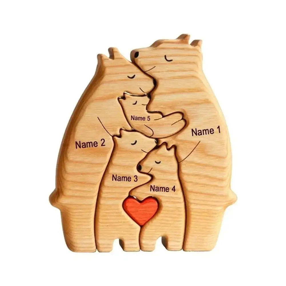 ArtZ® Wooden Bear Sculptures