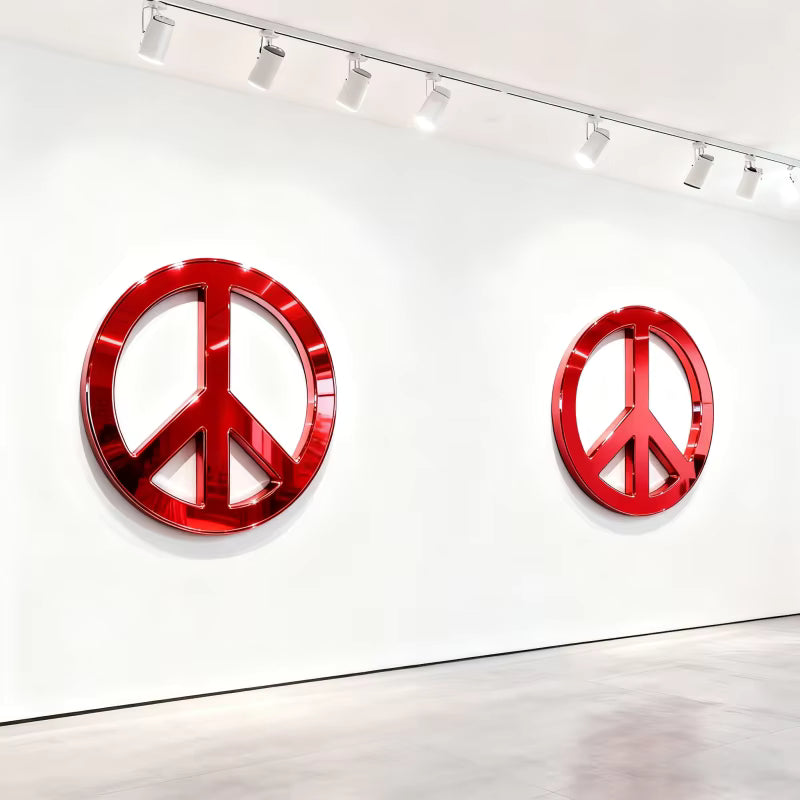ArtZ® Reflect Peace Stainless Steel Sculpture