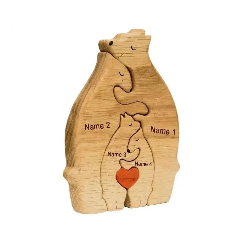 ArtZ® Wooden Bear Sculptures