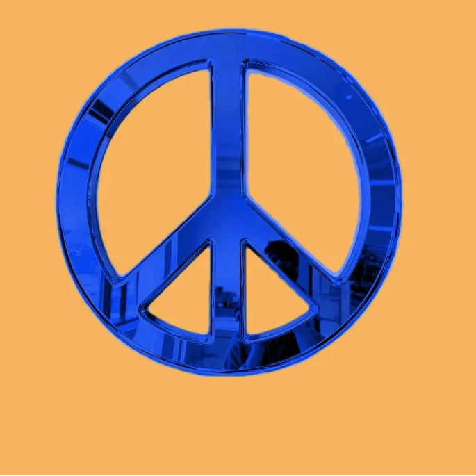 ArtZ® Reflect Peace Stainless Steel Sculpture