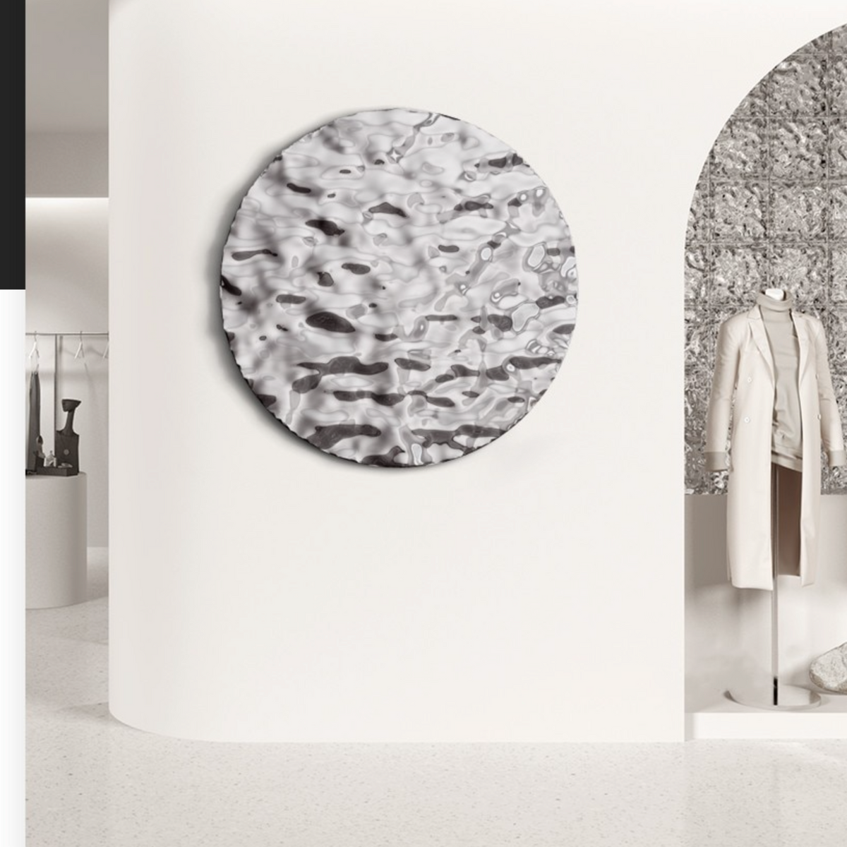 ArtZ® Stainless Steel Wall Pendant