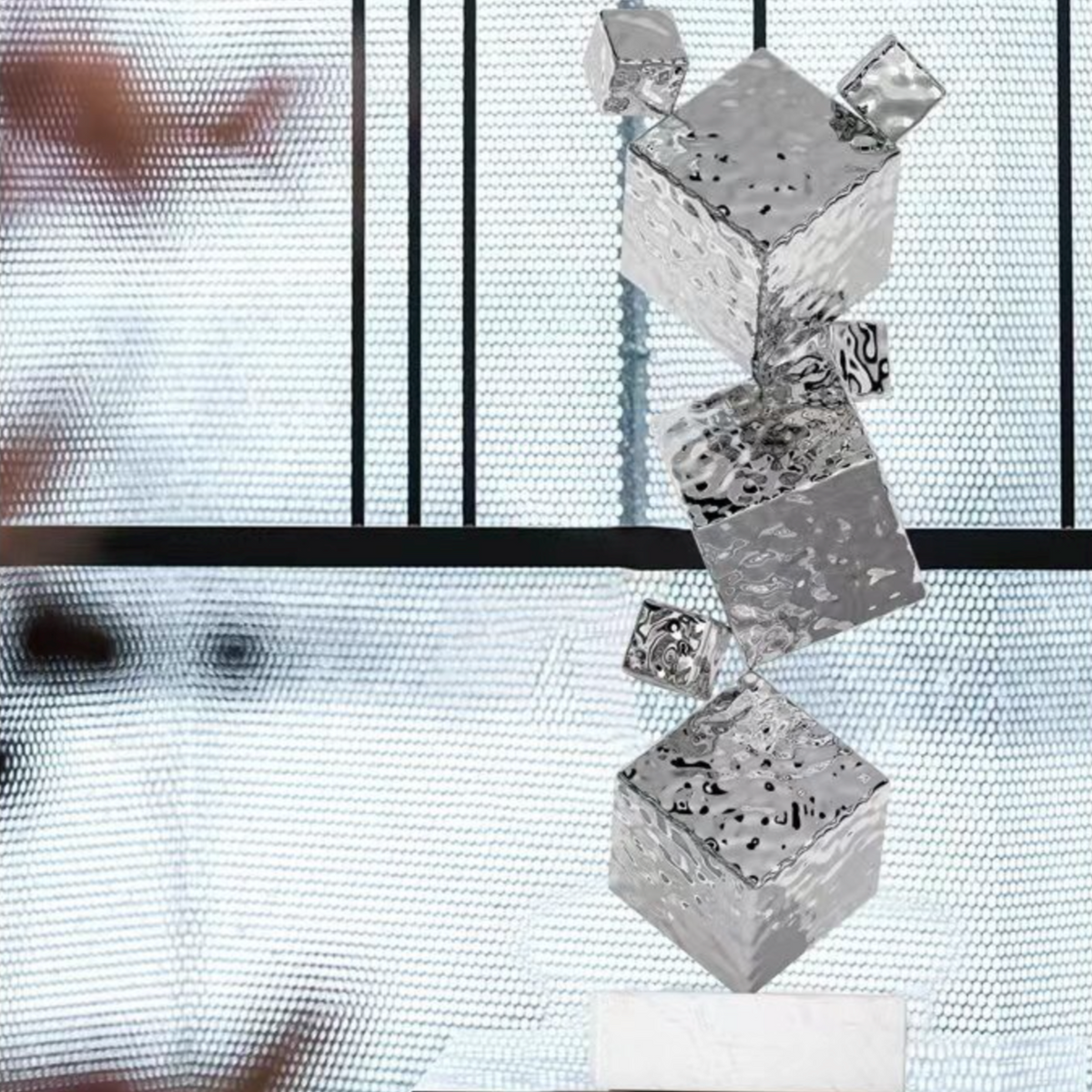 ArtZ® The Balancing Act Stainless Steel Sculpture