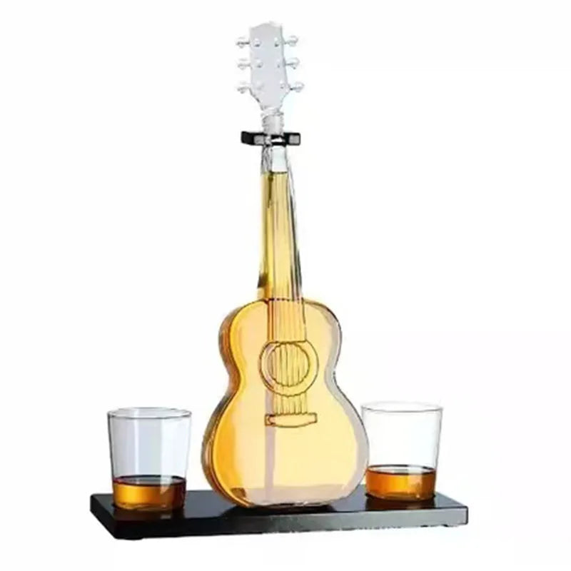 ArtZ® Rock ’n Pour Guitar Decanter Set