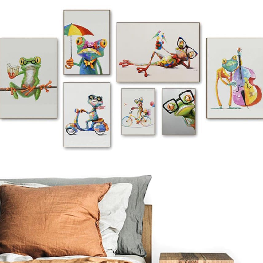 ArtZ® Most Interesting Frog In The World Paintings
