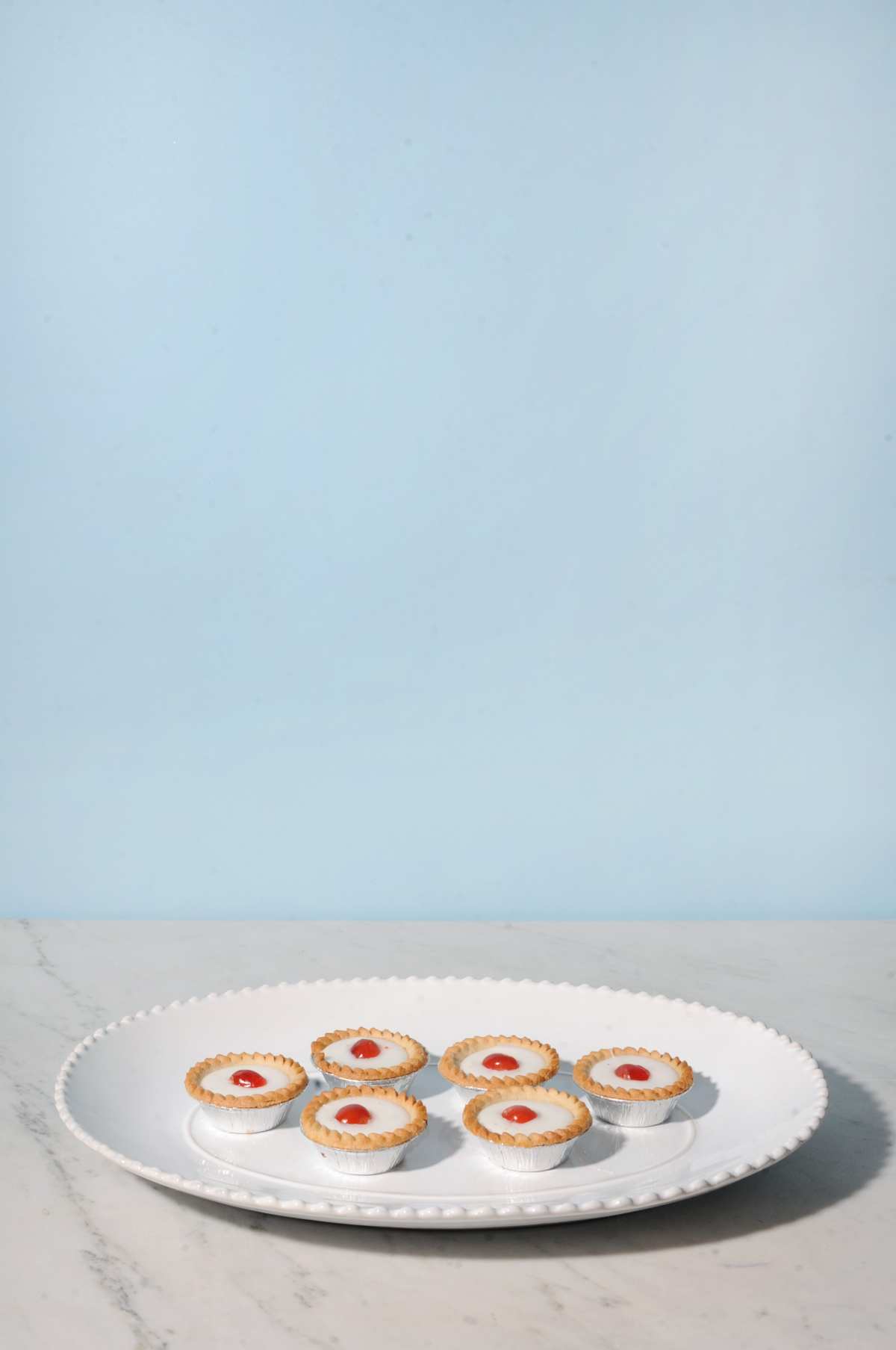 Pearl White Oval Platter Large