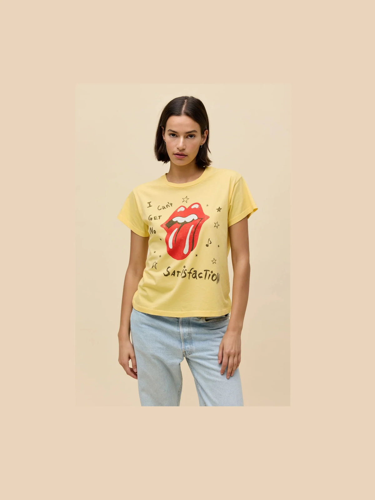 ROLLING STONES SATISFACTION DOODLES SOLO TEE