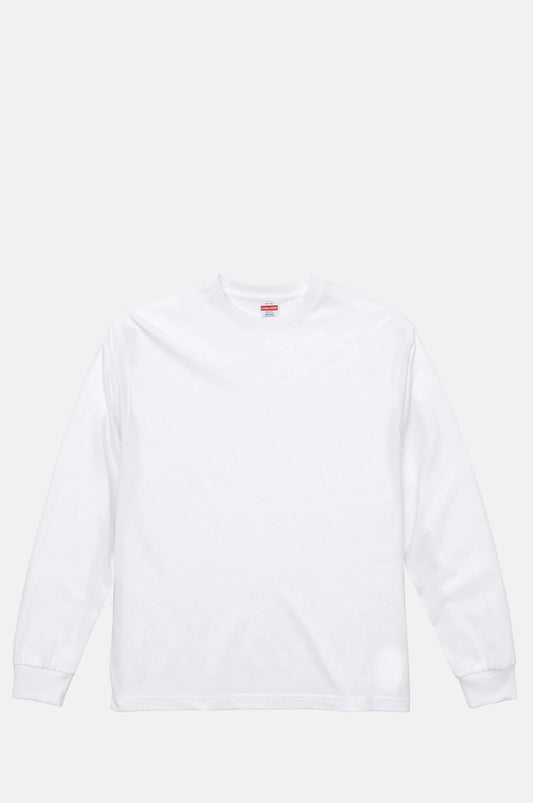 6.2 oz Premium Long Sleeve T-Shirt White